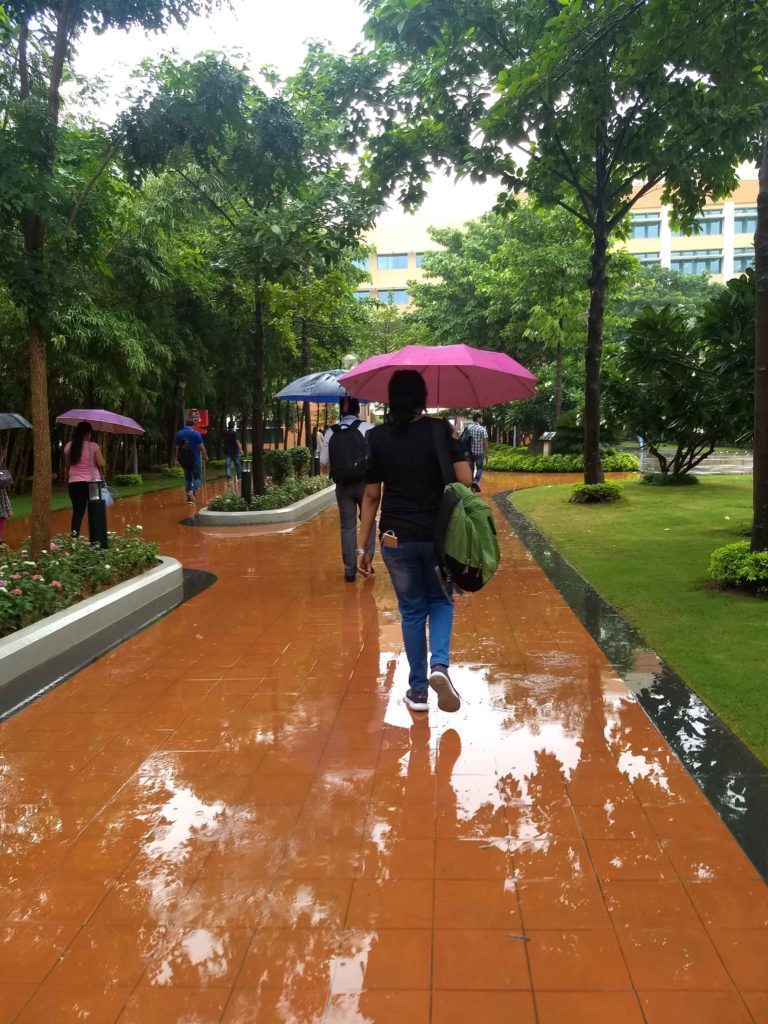 monsoon in infosys pocharam
